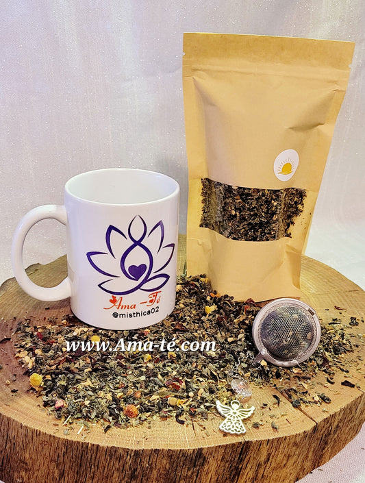 AmaTé "Buena Vibra" Kit 3 Piezas| Herbal Tea To Improve Your Mood