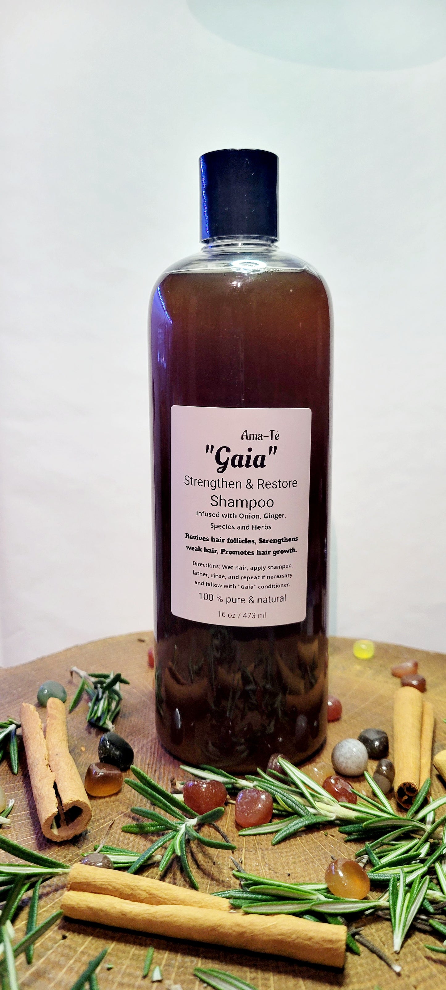 Le shampoing « Gaia » renforce et restaure