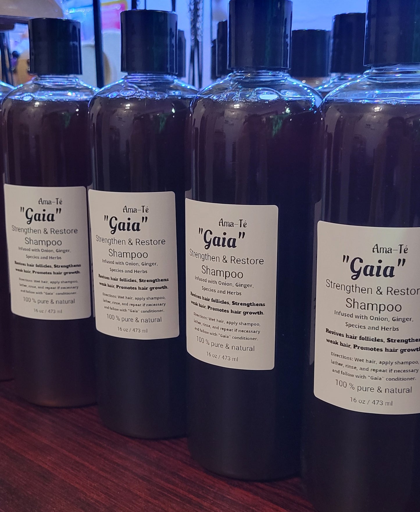 Le shampoing « Gaia » renforce et restaure