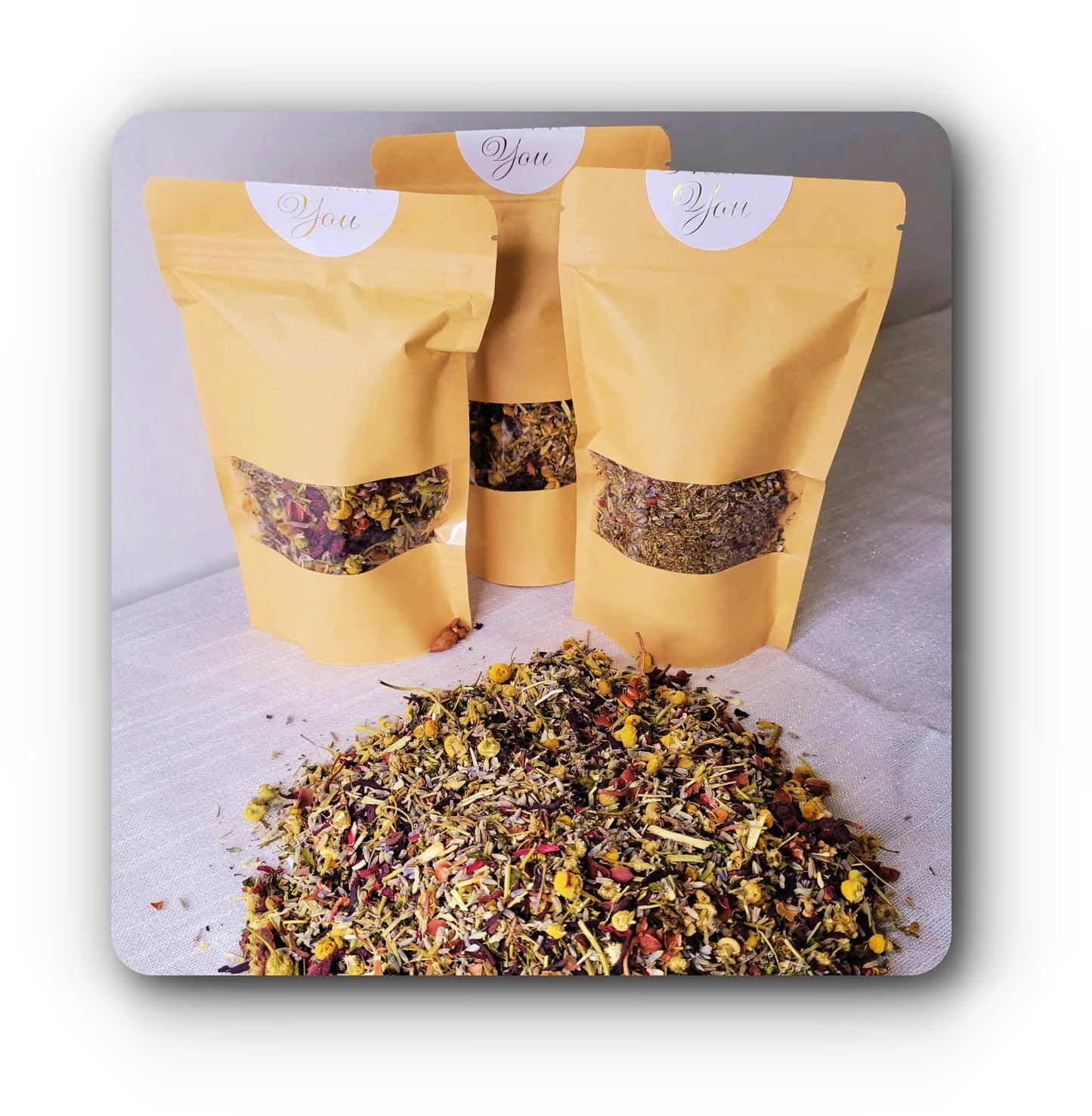 Ama-Té "Serenidad" - Paquete de 1 bolsa - Tisane pour calmer l'anxiété, le stress et aider à mieux dormir