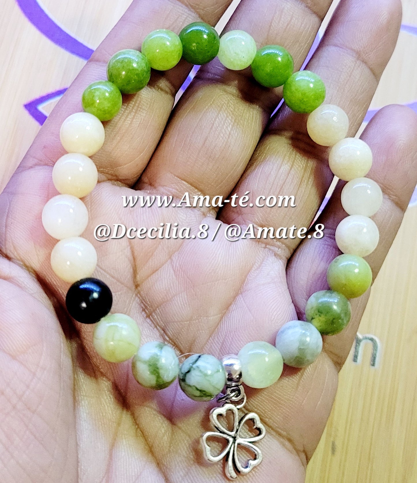 "Prosperidad Infinita" Pulsera De Cuarzos | Infinite Prosperity Quartz Bracelet