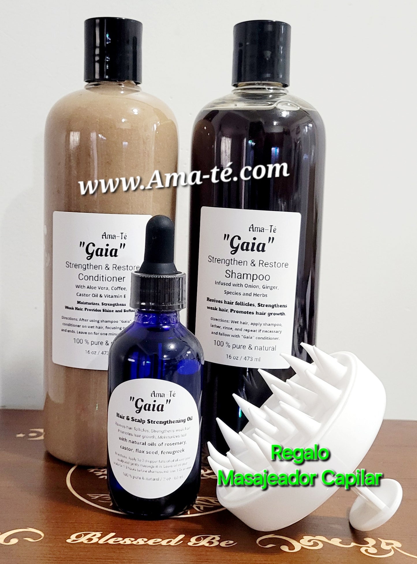 "Gaia" Tratamiento Capilar Complto | Hair Treatment Kid