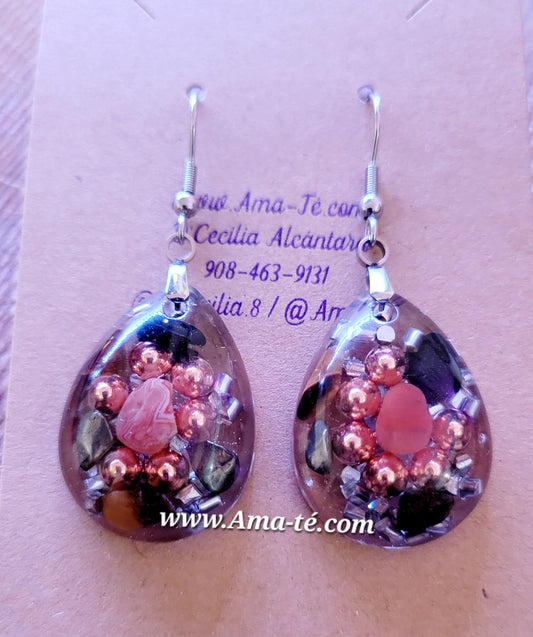 Aretes Orgonita | Orgonite Earrings