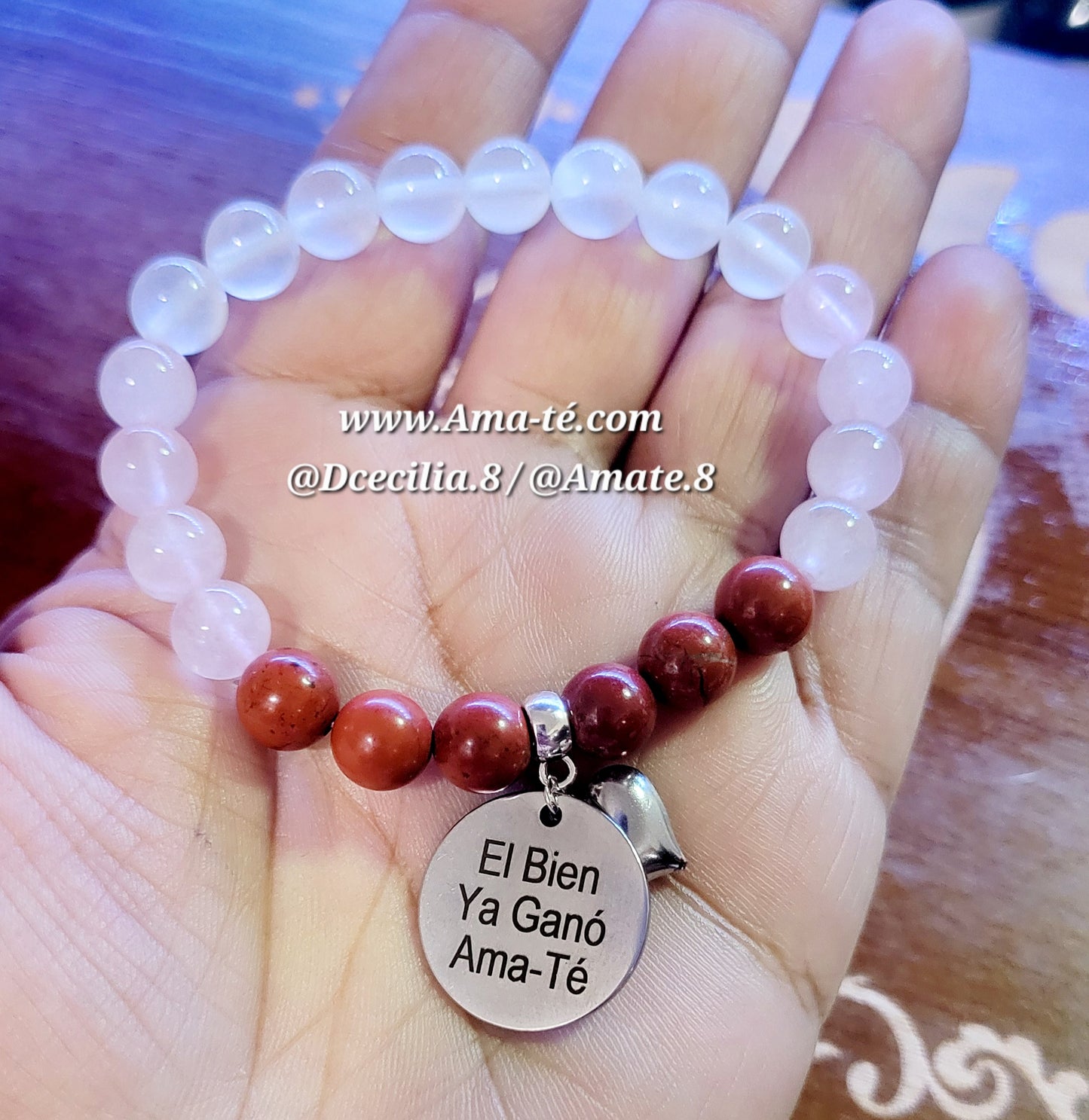 "Amor Propio" Pulsera De Cuarzos | Bracelet Quartz "SelfLove"