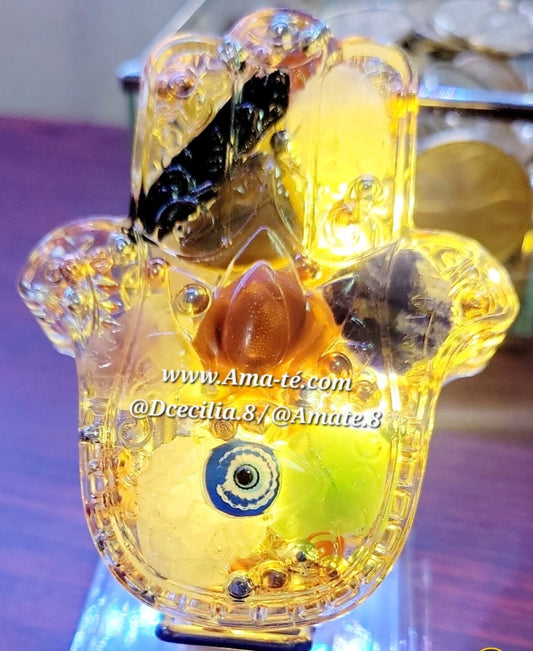 Orgonita Mano De Fátima | Hamsa Hand Orgonita