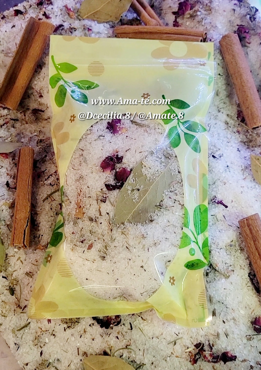"ASHAR" Baño Espiritual De Sales y Flores |
Cleansing & Purification Spiritual Flowers Bath Soak