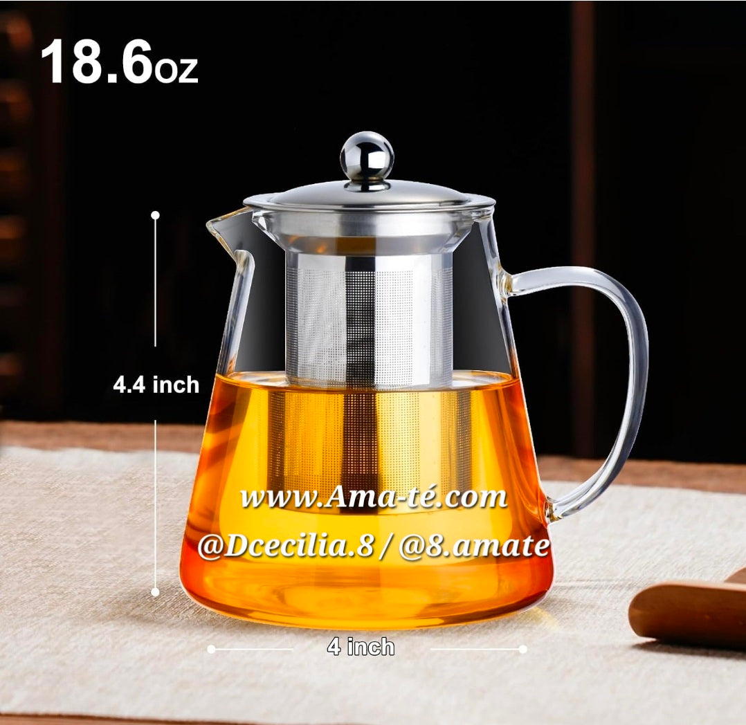 Tetera De Vidrio | Glass Teapot