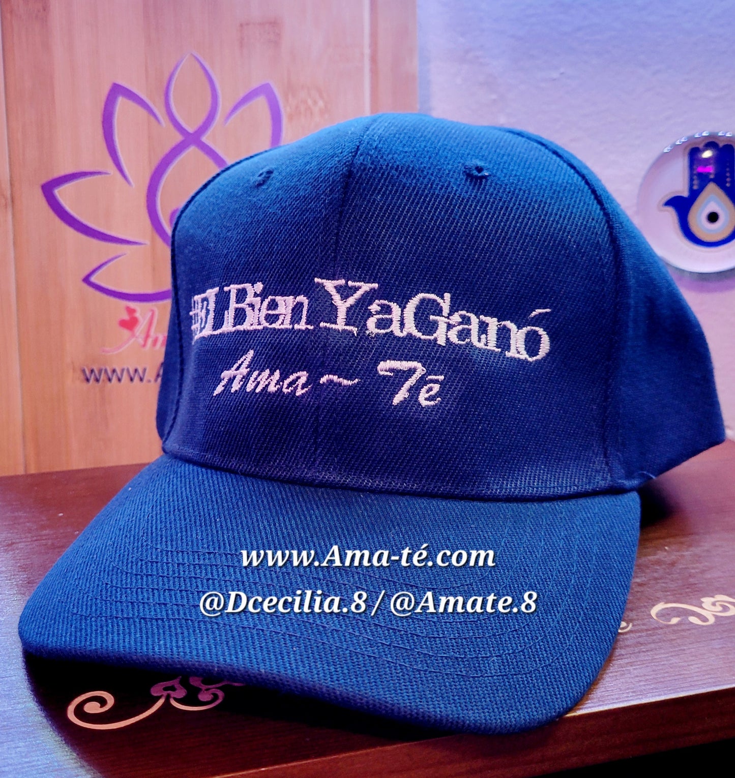 "El Bien Ya Ganó Gorros | Drak Blue Hats