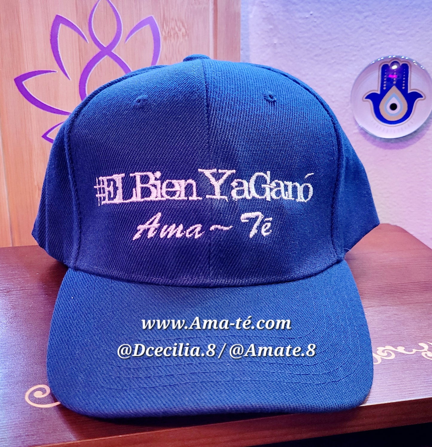 "El Bien Ya Ganó Gorros | Drak Blue Hats