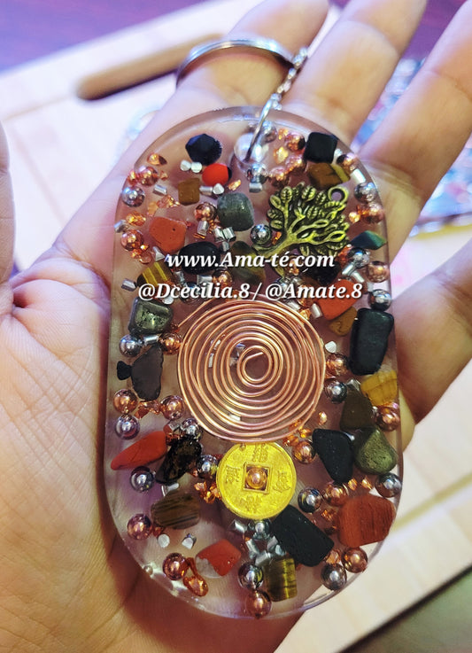 Llaveros Orgonita | Orgonite Keychain (random)