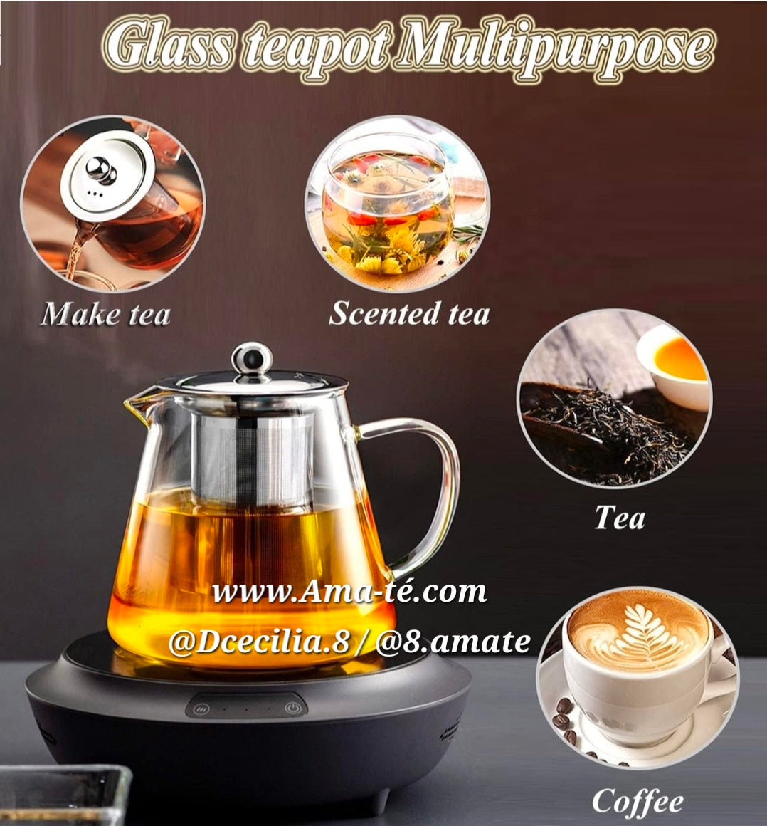 Tetera De Vidrio | Glass Teapot
