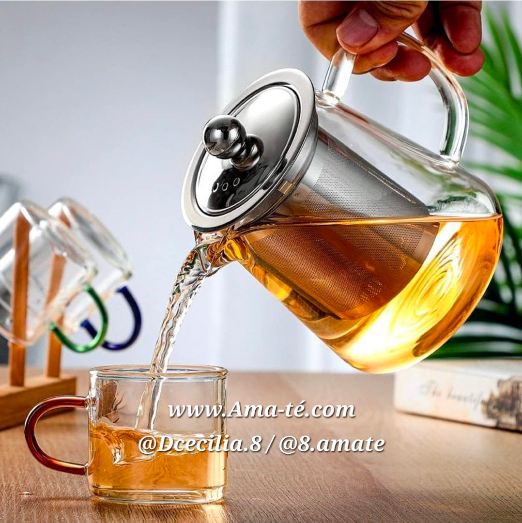 Tetera De Vidrio | Glass Teapot